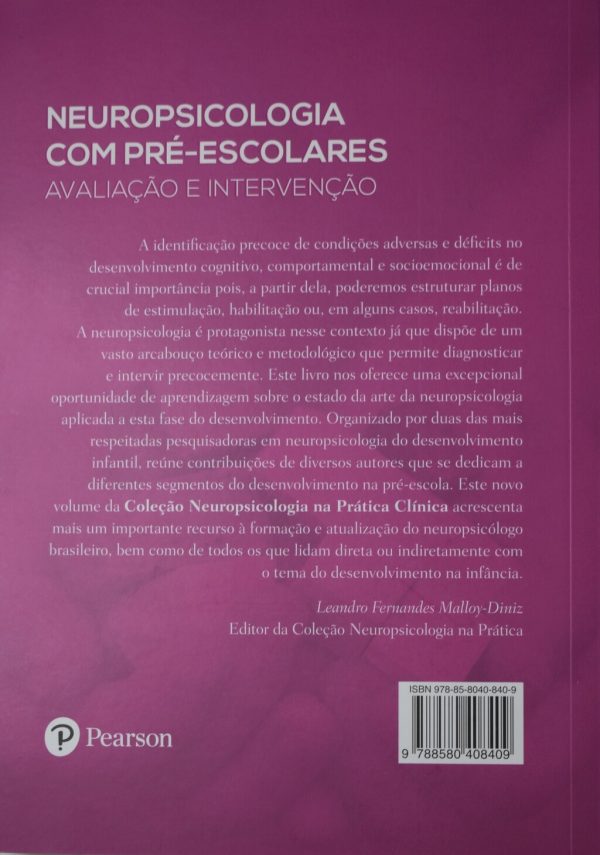 Neuropsicologia Com Pre-escolares: Avaliacao E Int - Image 2