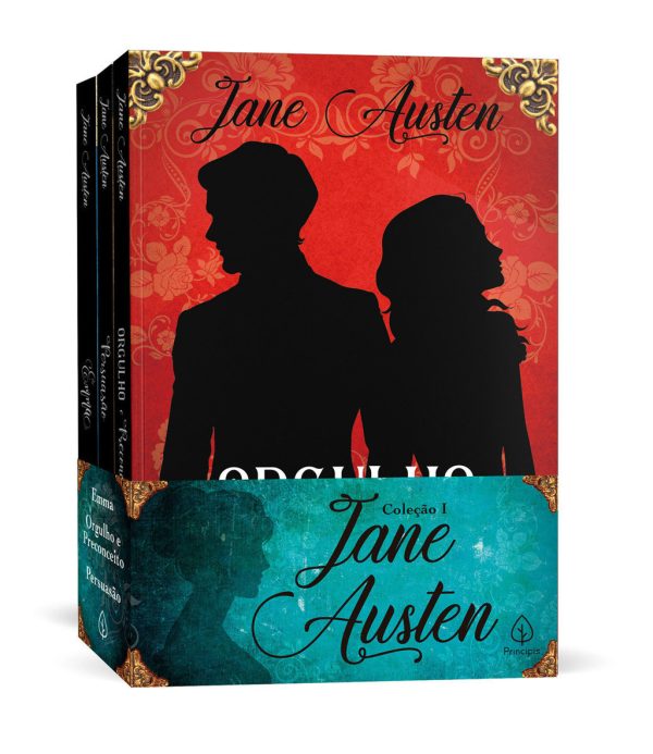 Jane Austen - Colecao I - Livros Emma / Orgulho e Preconceito / Persuasão