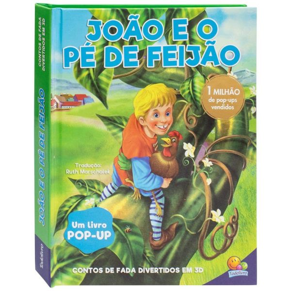 CONTOS DE FADA DIVERTIDOS EM 3D - JOAO E O PE DE FEIJAO - TODOLIVRO