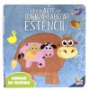 MINHA ARTE EM QUEBRA CABECA ESTENCIL – ANIMAIS DA FAZENDA – TODOLIVRO