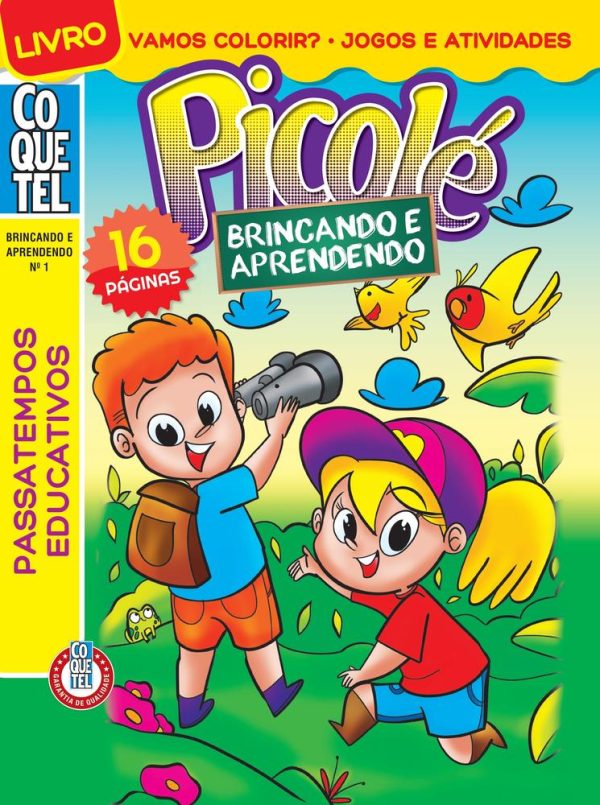 PICOLE - BRINCANDO APRENDENDO - LIVRO 1 - COQUETEL