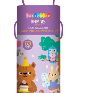 TUBI COLOR – ANIMAIS DO BOSQUE – GATO AMARELO