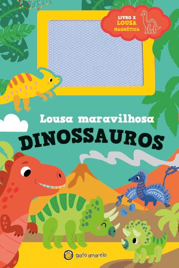 LOUSA MARAVILHOSA  DINOSSAUROS - GATO AMARELO