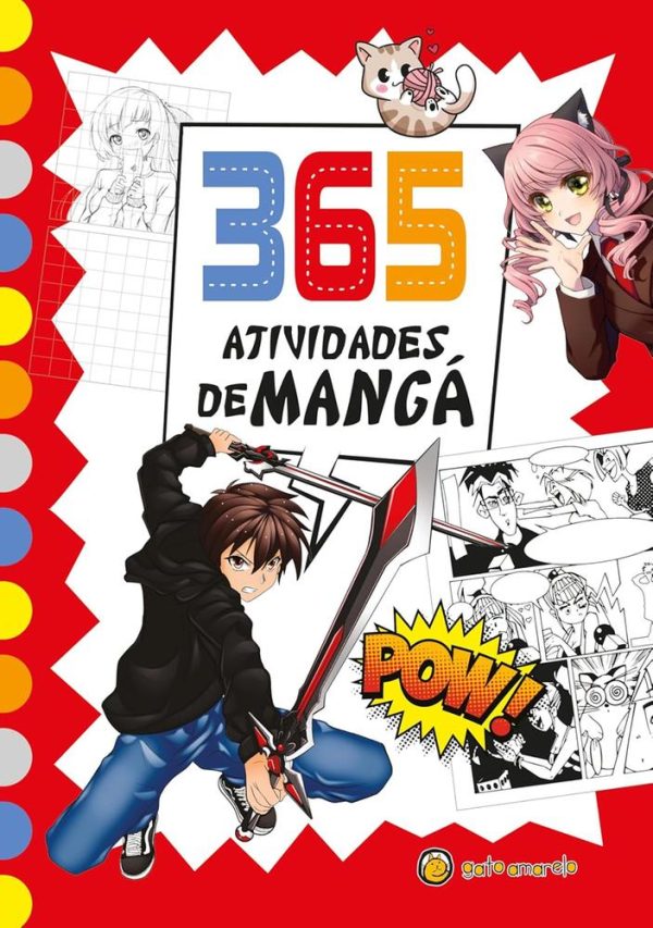 365 ATIVIDADES DE MANGA - GATO AMARELO