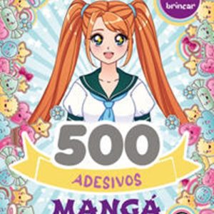 500 ADESIVOS  MANGA – GATO AMARELO