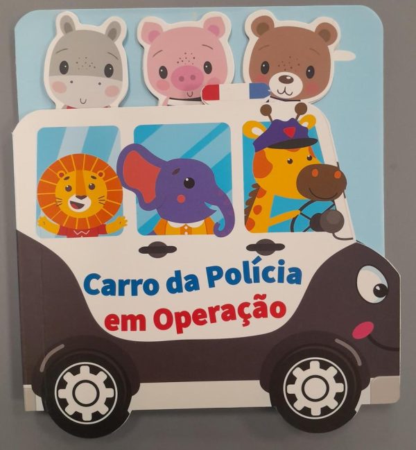 PASSEANDO PELA CIDADE - CARRO DA POLICIA EM OPERACAO - TODOLIVRO