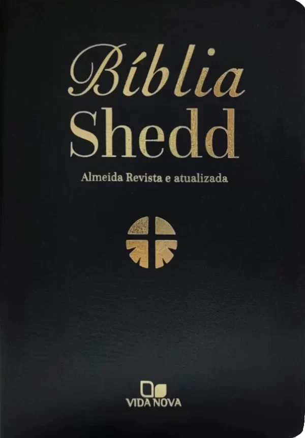 Bíblia Shedd - Couro Bonded Preta - Image 2