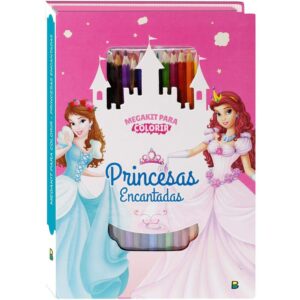 MEGAKIT PARA COLORIR – PRINCESAS ENCANTADAS – BRASILEITURA