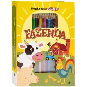 MEGAKIT PARA COLORIR – FAZENDA – TODOLIVRO