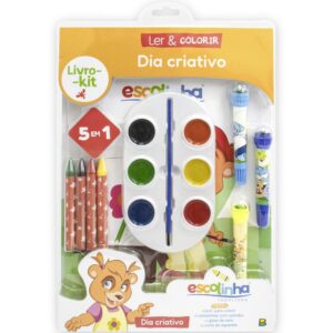 LIVRO KIT LER E COLORIR – ESCOLINHA – BRASILEITURA