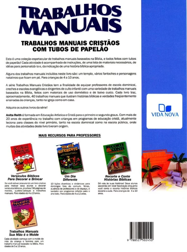 Trabalhos Manuais - Com tubos de papelão - Image 2