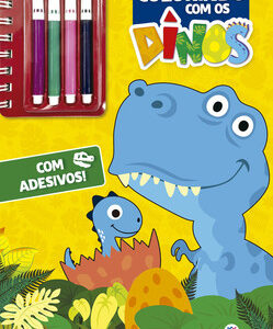 Colorindo com os dinos