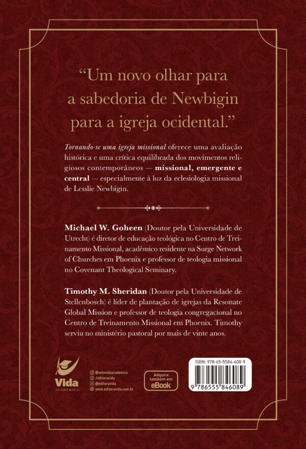 Tornando-se uma igreja missional Leslie Newbigin e o movimento contemporâneo da igreja - Image 3