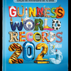 Guinness World Records 2025 – Edição de aniversário de 70 anos do maior livro de recordes do mundo