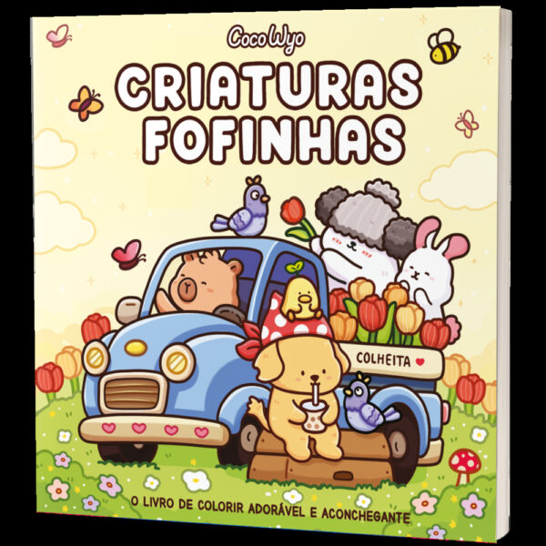 Criaturas fofinhas (Cozy Cuties) – livro de colorir Coco Wyo - Image 3