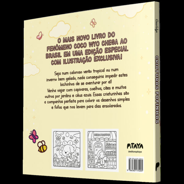 Criaturas fofinhas (Cozy Cuties) – livro de colorir Coco Wyo - Image 4