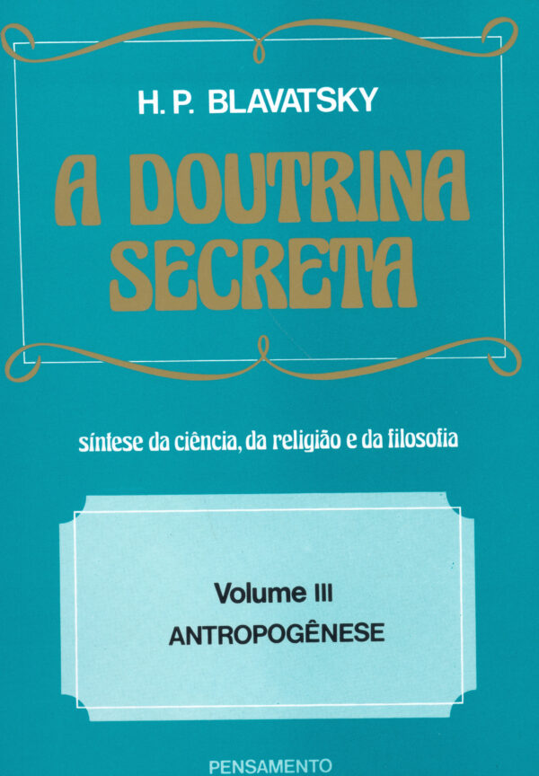 A doutrina secreta antropogênese