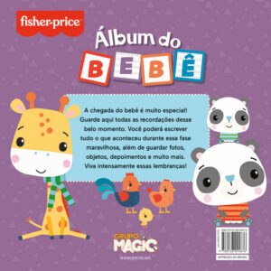 Fisher-Price – Álbum do bebê (Magic Kids)