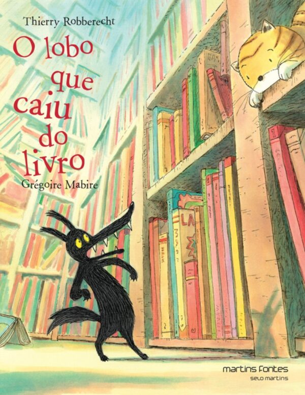 O lobo que caiu do livro